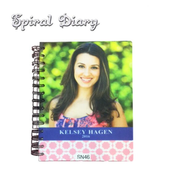 DyeTrans Spiral Diary Notebook Thumbnail