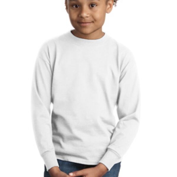 Youth Tagless ® 100% Cotton Long Sleeve T Shirt Thumbnail